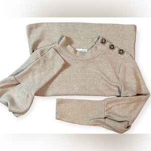 June and Hudson Mock Neck Sweater